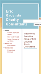 Mobile Screenshot of ericgroundscharityconsultants.co.uk