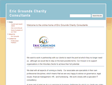 Tablet Screenshot of ericgroundscharityconsultants.co.uk